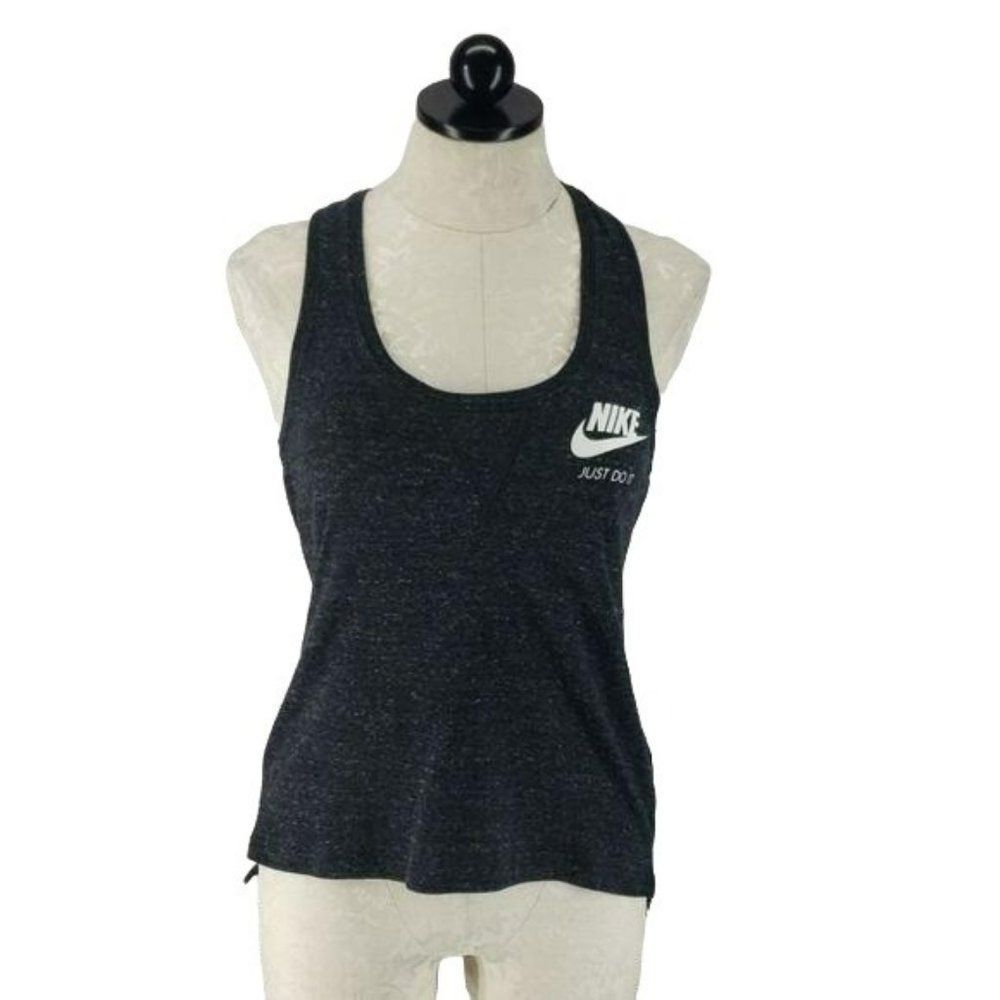 Nike Woman's Athletic Heather Grey Racerback Tank Top Size XS